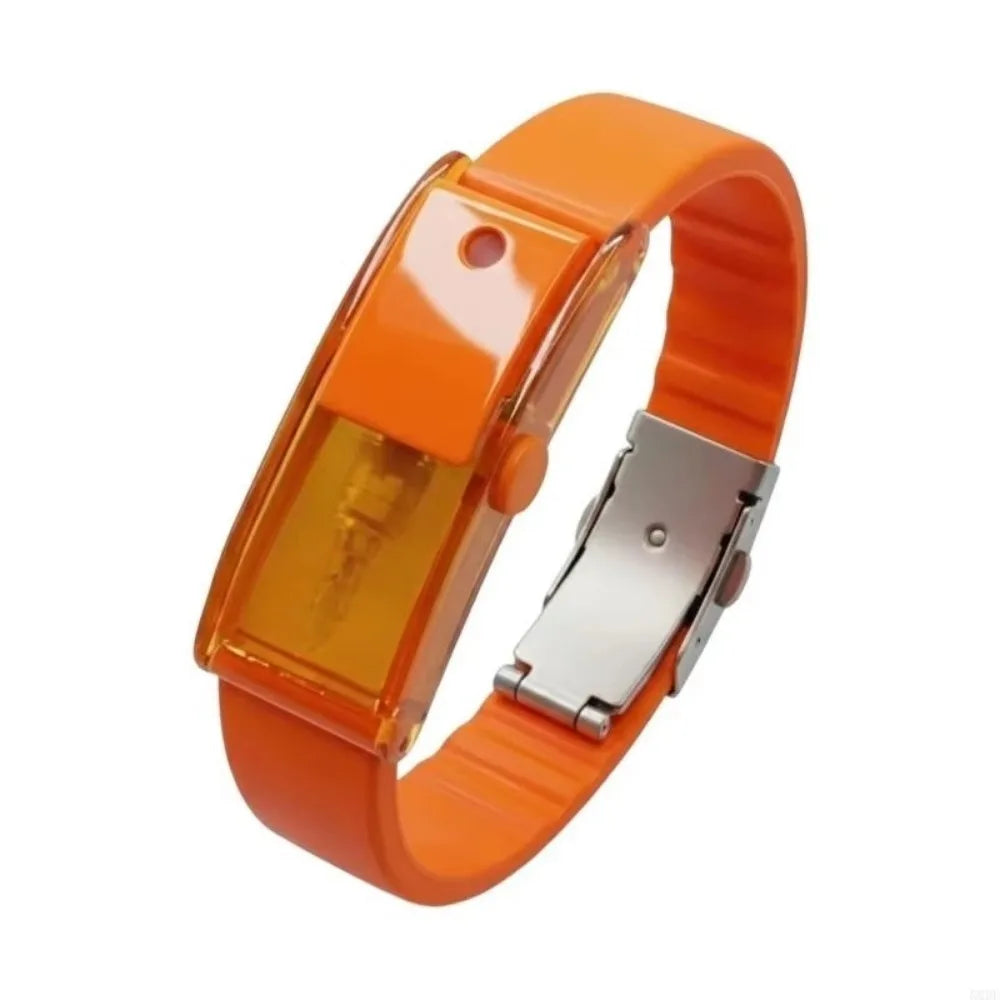Elegant PVC Scent Diffuser Bracelet Lightweight Adjustable Wristband Dispenser Bracelet Refillable Diffuser Bangle Gifting